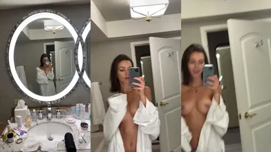 Rachel Cook Nude Mirror Selfie Striptease Video Leaked