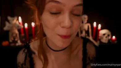 Maimy ASMR Halloween Vampire Pet Video