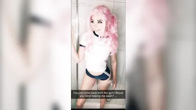 Belle Delphine Lewd Shower Snapchat Video