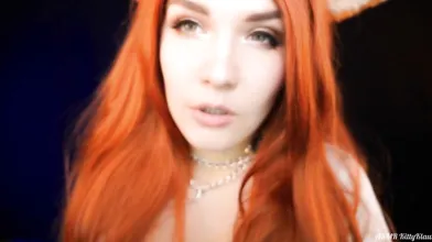 KittyKlaw ASMR Red Furry Lens licking & Mouth Sounds