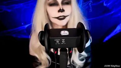 KittyKlaw ASMR Skeleton Licking & Mouth Sounds