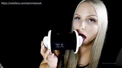 ASMR Network Extra Sexy Ear Licking ASMR