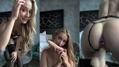 LittlePolishAngel Butt Plug Dildo Riding OnlyFans Video Leaked
