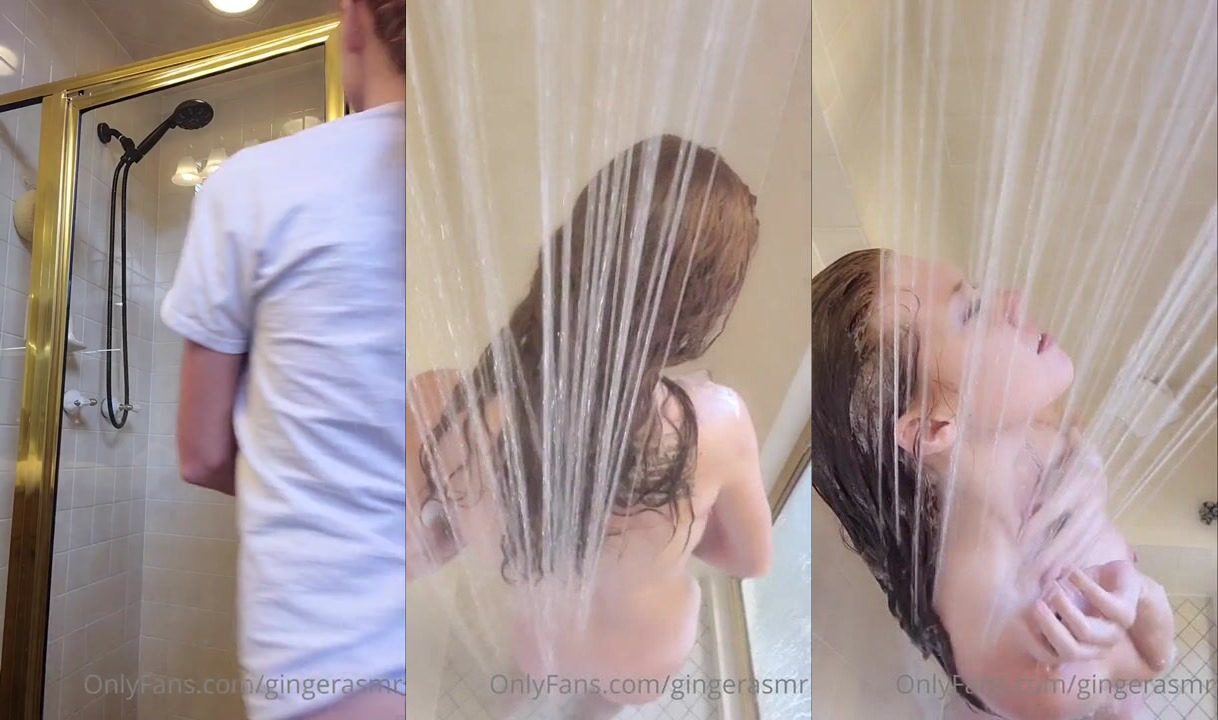 Ginger ASMR Nude Shower Onlyfans Video Leaked