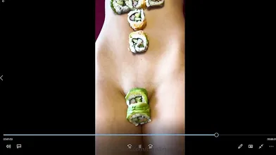 Christina Khalil Naked Sushi Video Leaked