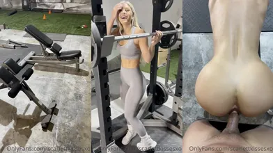 ScarlettKissesXO Fucked By Personal Trainer Video Leaked