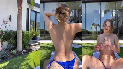Brandy Gordon Pussy Reveal Striptease Video Leaked