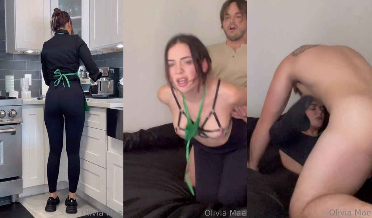 Olivia Mae Nude Barista Sextape Onlyfans Video Leaked