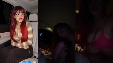 Hannah Jo Car Blowjob Cum On Tits Video Leaked