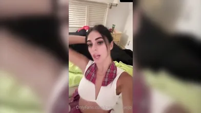 Camilla Araujo Schoolgirl Vibrator Masturbating Video Leaked