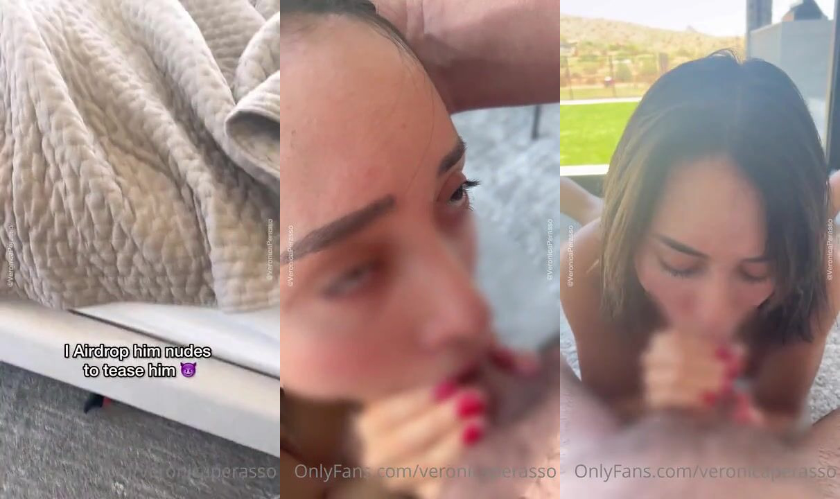 Veronica Perasso Censored Blowjob POV Video Leaked