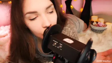KittyKlaw ASMR Licking & Mouth Sounds Video