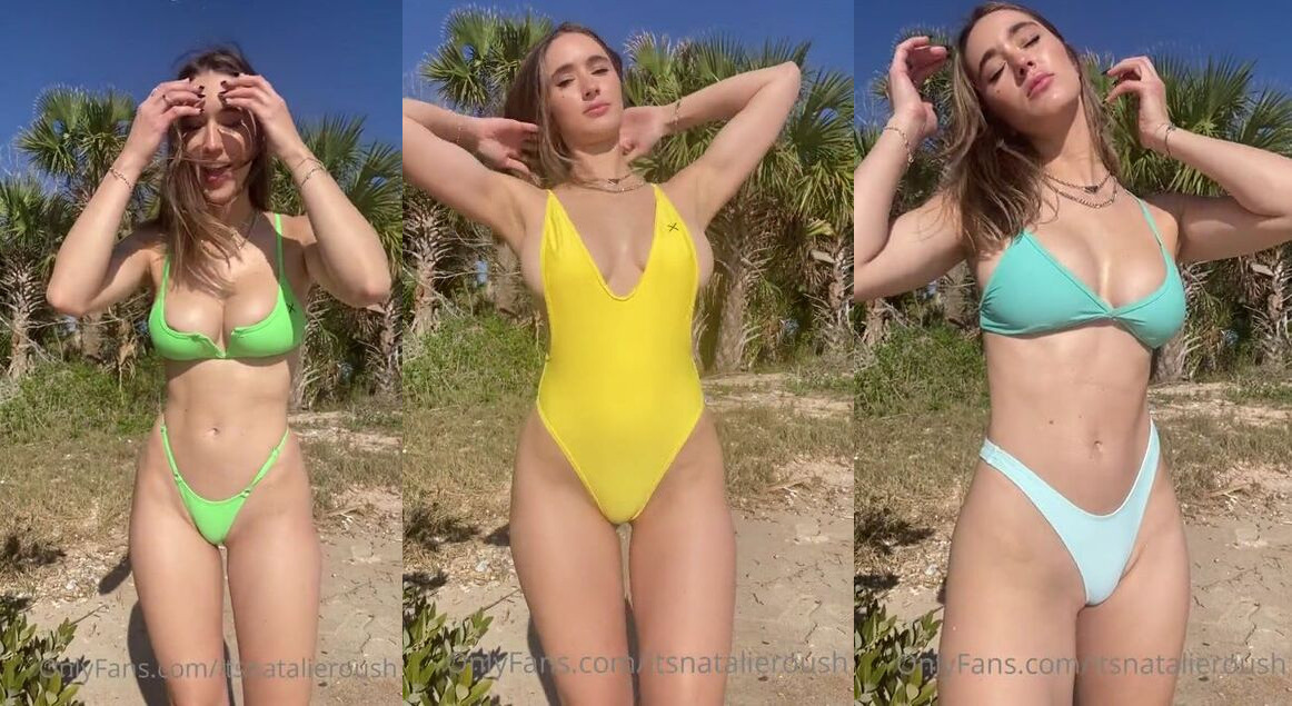 Natalie Roush Nude Swimsuit Bikini Try On Video Leaked