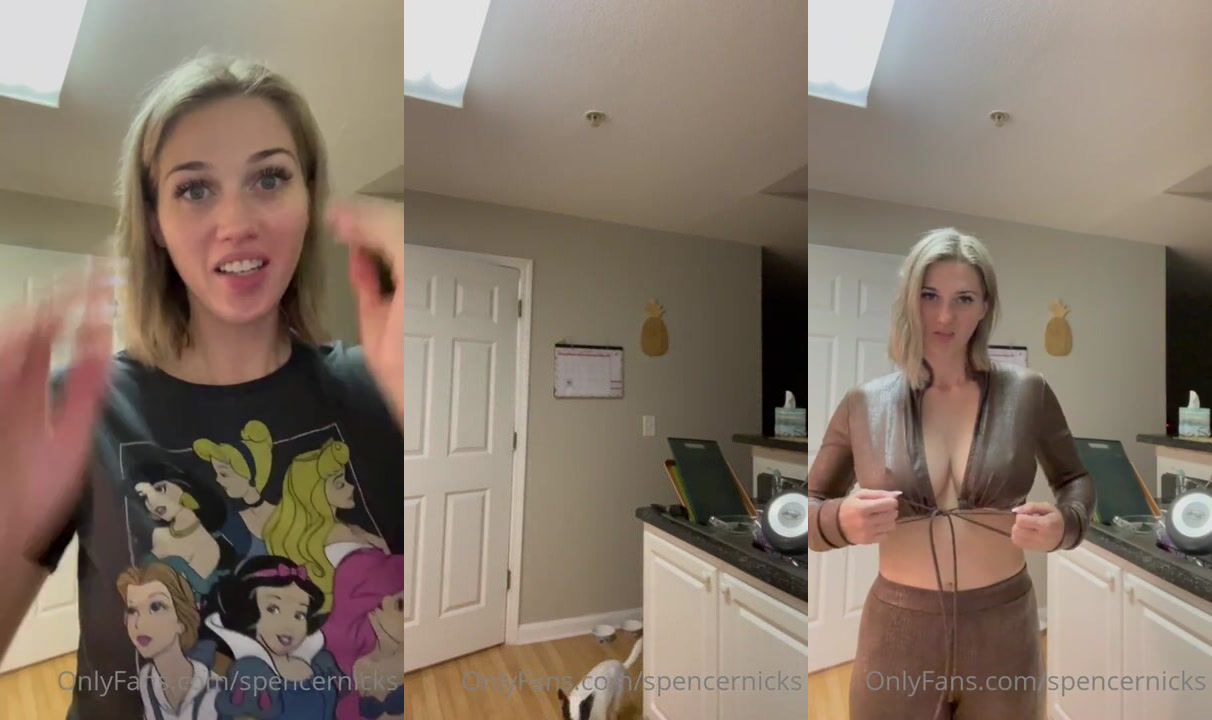 Spencer Nicks Nude Outfits Try On Haul Video Leaked