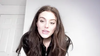 Emily Black Leather Suit Masturbation PPV Video Leaked