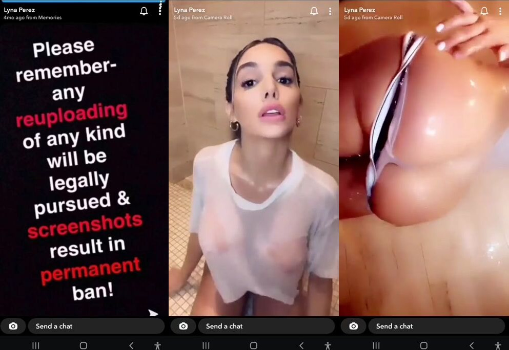 Lyna Perez Nude POV Shower Video Leaked