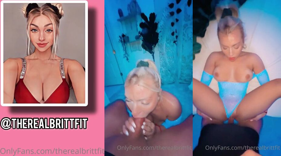 Therealbrittfit Hardcore Fuck Cumshot Onlyfans Video Leaked