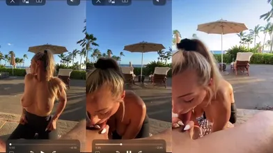 Therealbrittfit Nude Public Blowjob Video Leaked