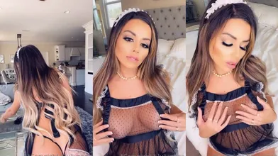 Juli Annee Slutty Maid Banana Blowjob Video Leaked
