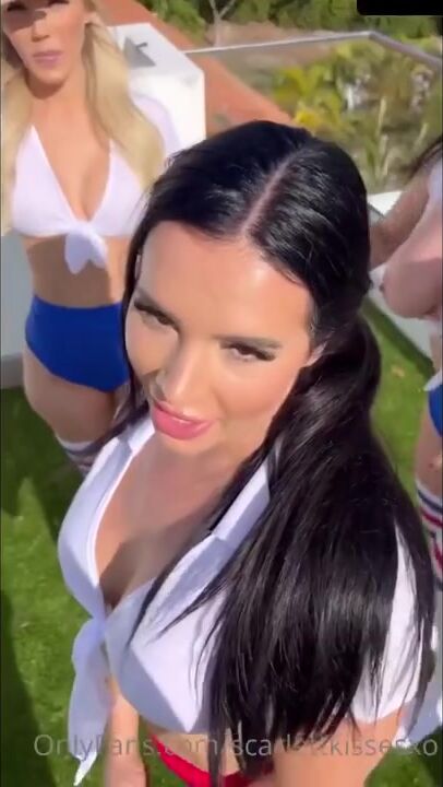 ScarlettKissesXO Handball Team Orgy Sextape Video Leaked