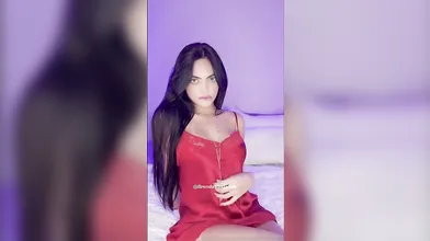 Brenda Trindade Red Lingerie Strip Sex Tape Onlyfans Video