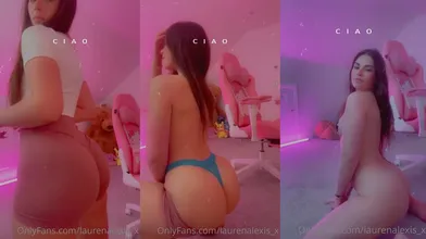 Lauren Alexis Nude Doggie Ass Tease PPV Video Leaked