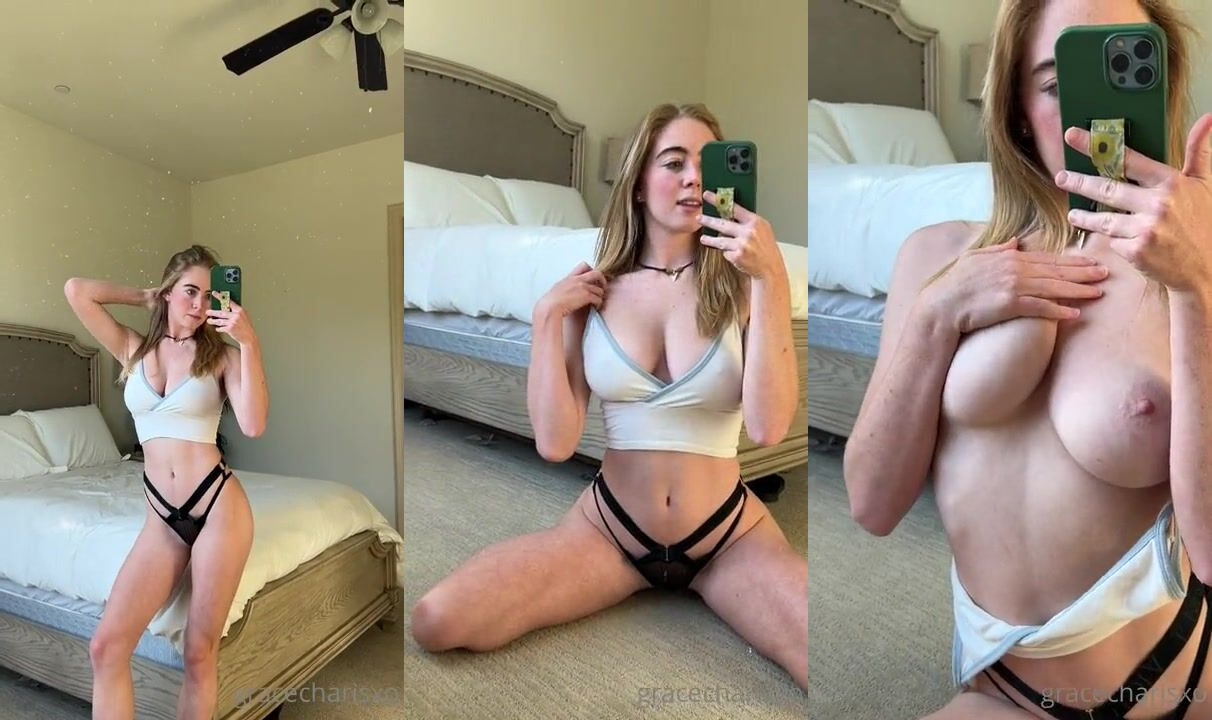 Grace Charis Mirror Selfie Tease OnlyFans Video Leaked