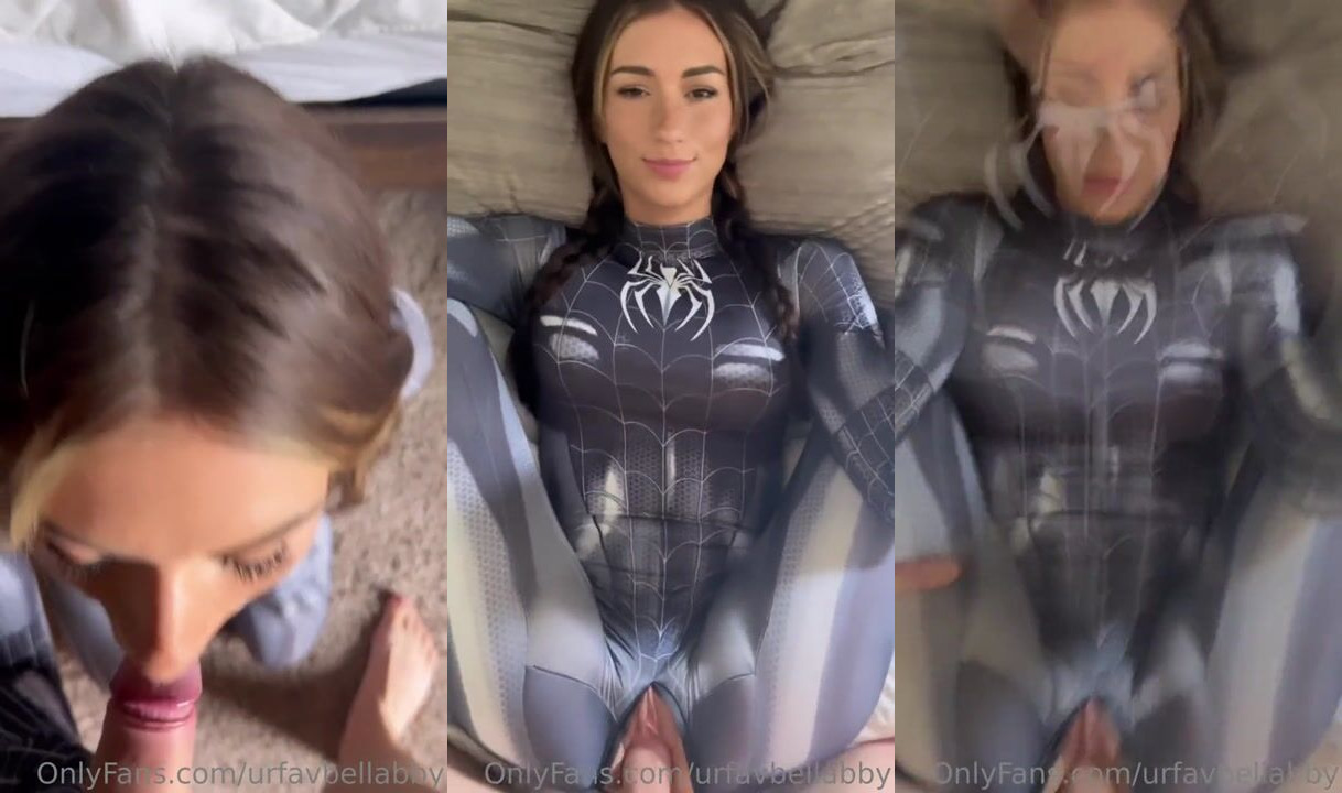 UrFavBellaBby Black Spider Girl Craempie Sex Video Leaked