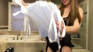 Christina Khalil Sexy Lingerie Try On Leaked Video & Lewd Photos