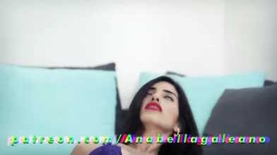 Anabella Galeano Youtuber Blue Lingerie Nude Leaked Video