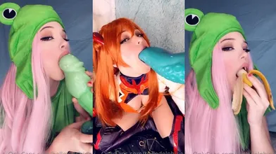 Belle Delphine Nude Monster Dildo Masturbation Video Leaked