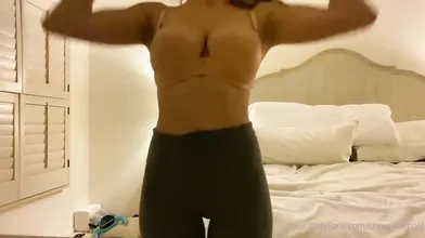 Christina Khalil Nude Changing Clothes Video
