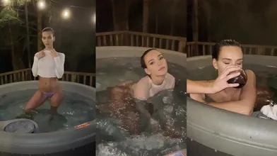 Rachel Cook Nude Pool Video Leaked