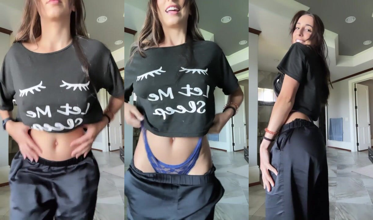 Christina Khalil Thong Strip Dance Onlyfans Video Leaked