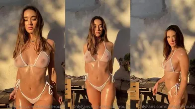 Natalie Roush Golden Hour Bikini Onlyfans Video Leaked