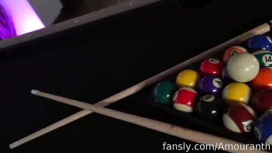 Amouranth Pool Table Striptease Fansly Video Leaked