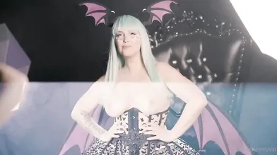 Meg Turney Nude Morrigan Cosplay Onlyfans Video Leaked