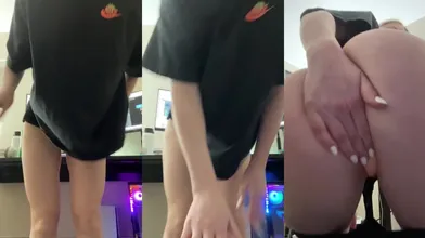STPeach Drunk Striptease Fansly Video Leaked