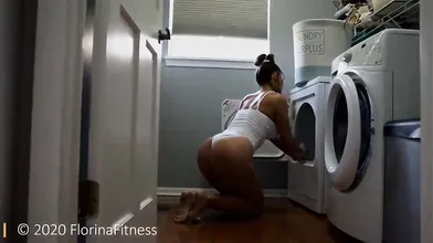 Florina Fitness Nude Strip for Laundry Day Patreon Video Leaked