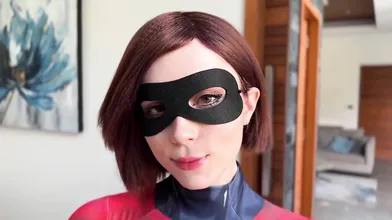 Sweetie Fox Is Elastigirl And Gets Cock