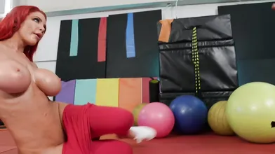 Exclusive: Nicolette Shea's Naughty Yoga Class Adventure