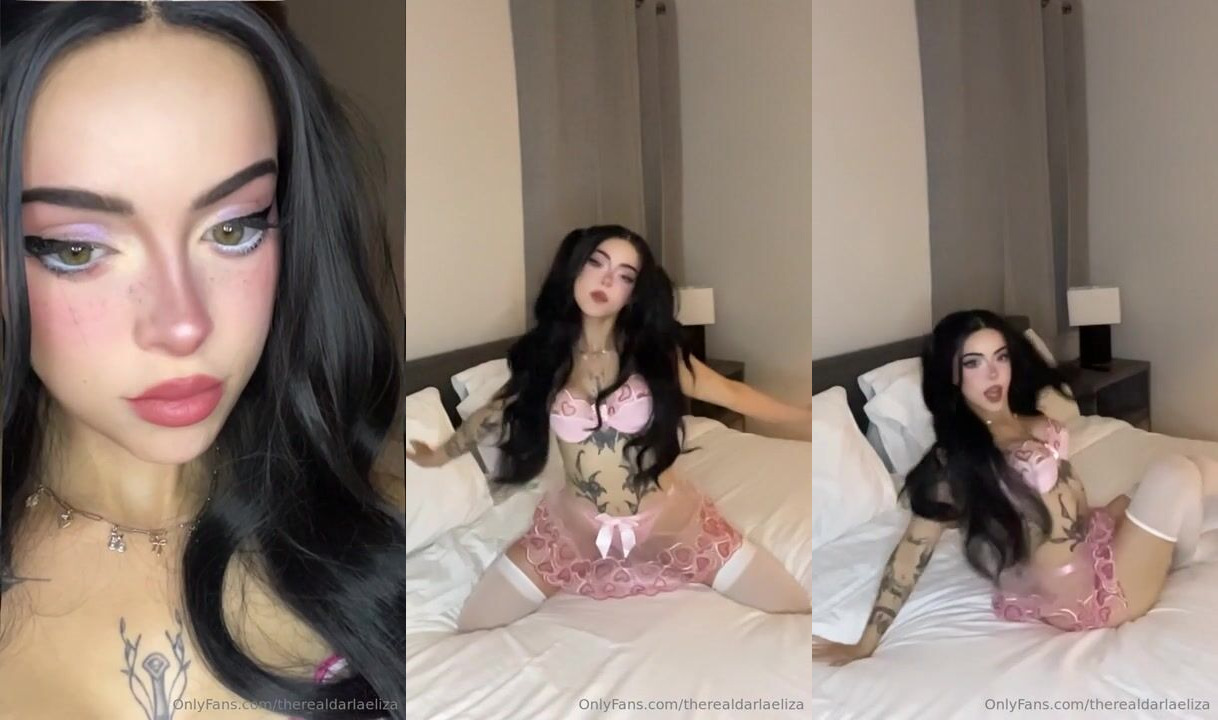 TheRealDarlaEliza's HD Leaked Vibing: Seductive Tattoos Dance