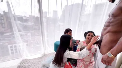 Yasmina Khan's Exclusive Free Foursome with BBC and Besties