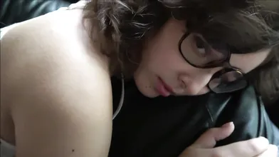 Bad Girl Nerd Ends Up With A Creampie In Her Mouth