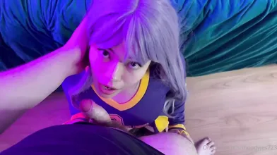 Cheerleader NekoJes Gets Fucked After Masturbating
