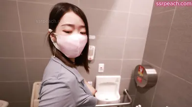 Ssrpeach Gets Creampied In A Library's Bathroom
