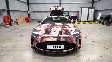 Lily Philips Receives Hard Sex On Her Aston Martin