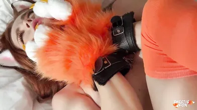 Horny Therian Gets Fucked After Going For A Walk With Her Owner
