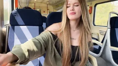 Comatozze fucked the stranger she met on a train