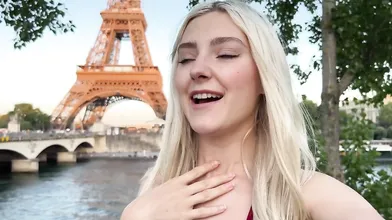 Eva Elfie Gives A Blowjob To A Stranger In Paris And Gets Fucked